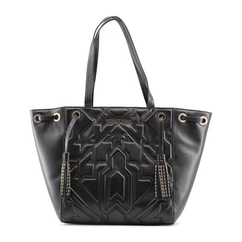 e1vqbbo1 7546 1 versace|Versace Jeans Women Shoulder bag E1vqbbo1 75461 Black.